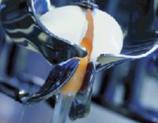 Eierbreekmachine met St
