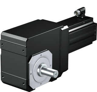 Stober K-LM Leanmotor met haakse kegelwieltandwielkast