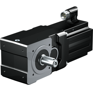 Stober KS-LM Leanmotor met haakse kegelwieltandwielkast