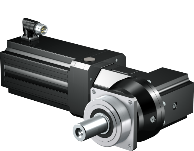 Stober PKX-LM Leanmotor met haakse planetaire tandwielkast