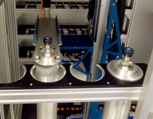 XYZ-handlingsysteem handling-gasflessen